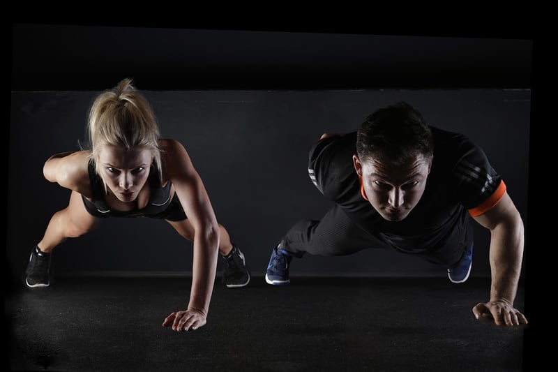 Woman performing lunges
